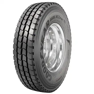 12/R/22.5 GOODYEAR G686 MSS PLUS 150K  16PR DS