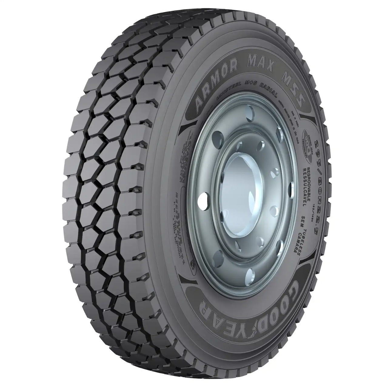 12/R/22.5 GOODYEAR ARMOR MAX MSS TRACCION 16PR
